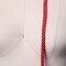 1 Yard 7mm Candy Red Silky Satin Rope Cord Trim for Curtains Pillows and Sewing